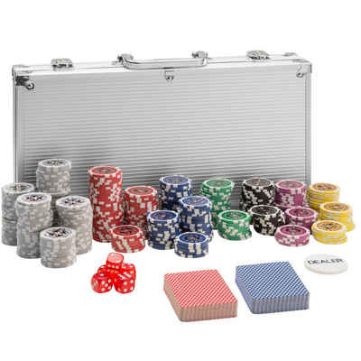 tectake Spiel, »Pokerset inkl. Aluminiumkoffer«
