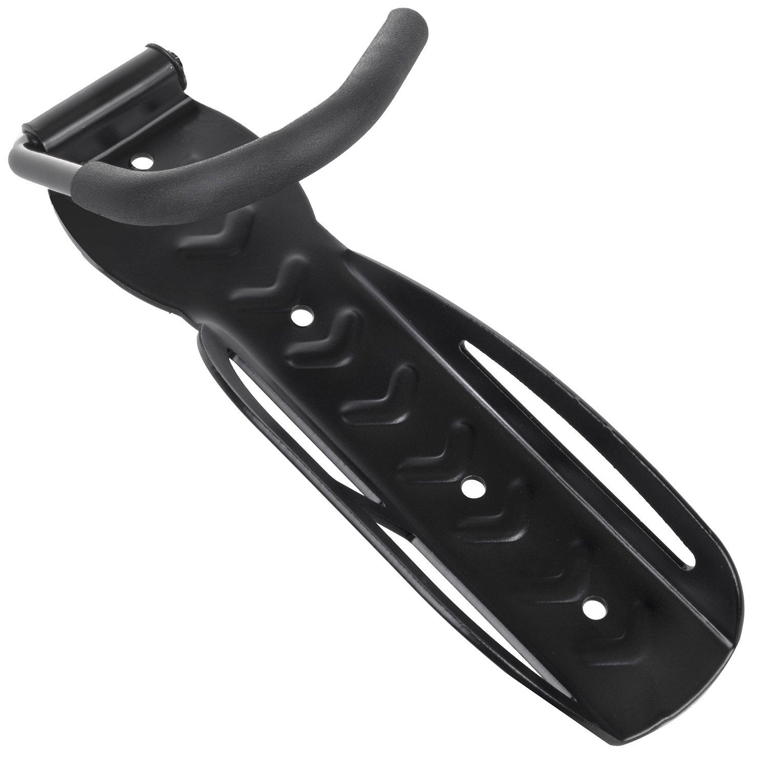 Maclean Fahrradwandhalterung MC-432 (1-tlg), Wandmontierter Fahrradträger Schwarzer Haken
