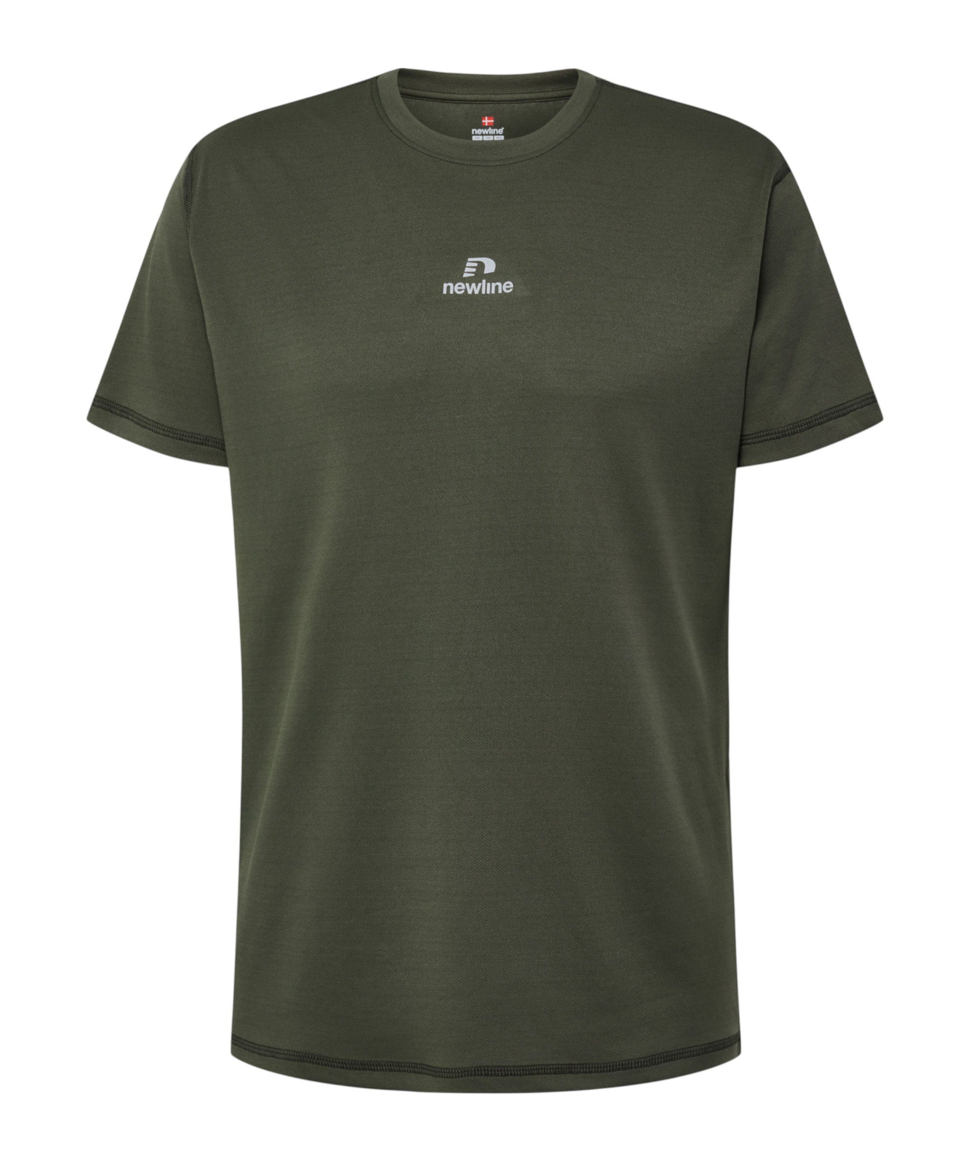 nwlBEAT grau default T-Shirt NewLine T-Shirt