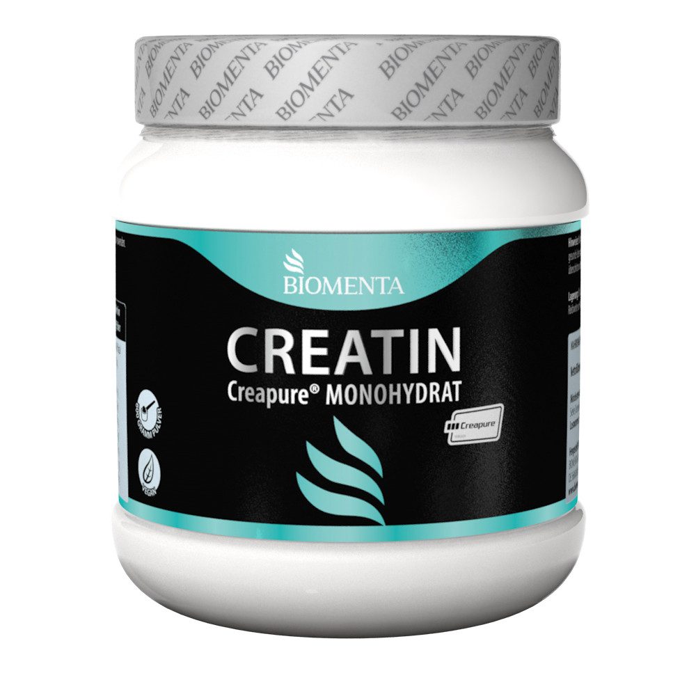BIOMENTA Creapure Creatin 1.000g Dose mit Dosierlöffel Pulver, 1000 g, Nährwerte: Siehe Produktbilder (Nährwerte bzw. Inhaltsstoffe)