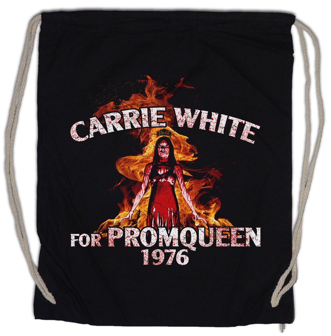 Turnbeutel Promqueen 1976 Turnbeutel Halloween Carrie Classic Horror White Movie