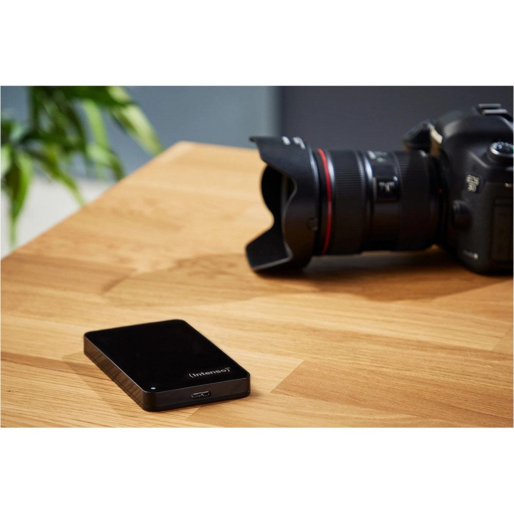 Intenso Intenso 2TB Festplatte & 64GB USB Stick - Extern externe Gaming-Festplatte (2TB externe Festplatte) Externe Festplatten", Kompakte 2in1-Lösung
