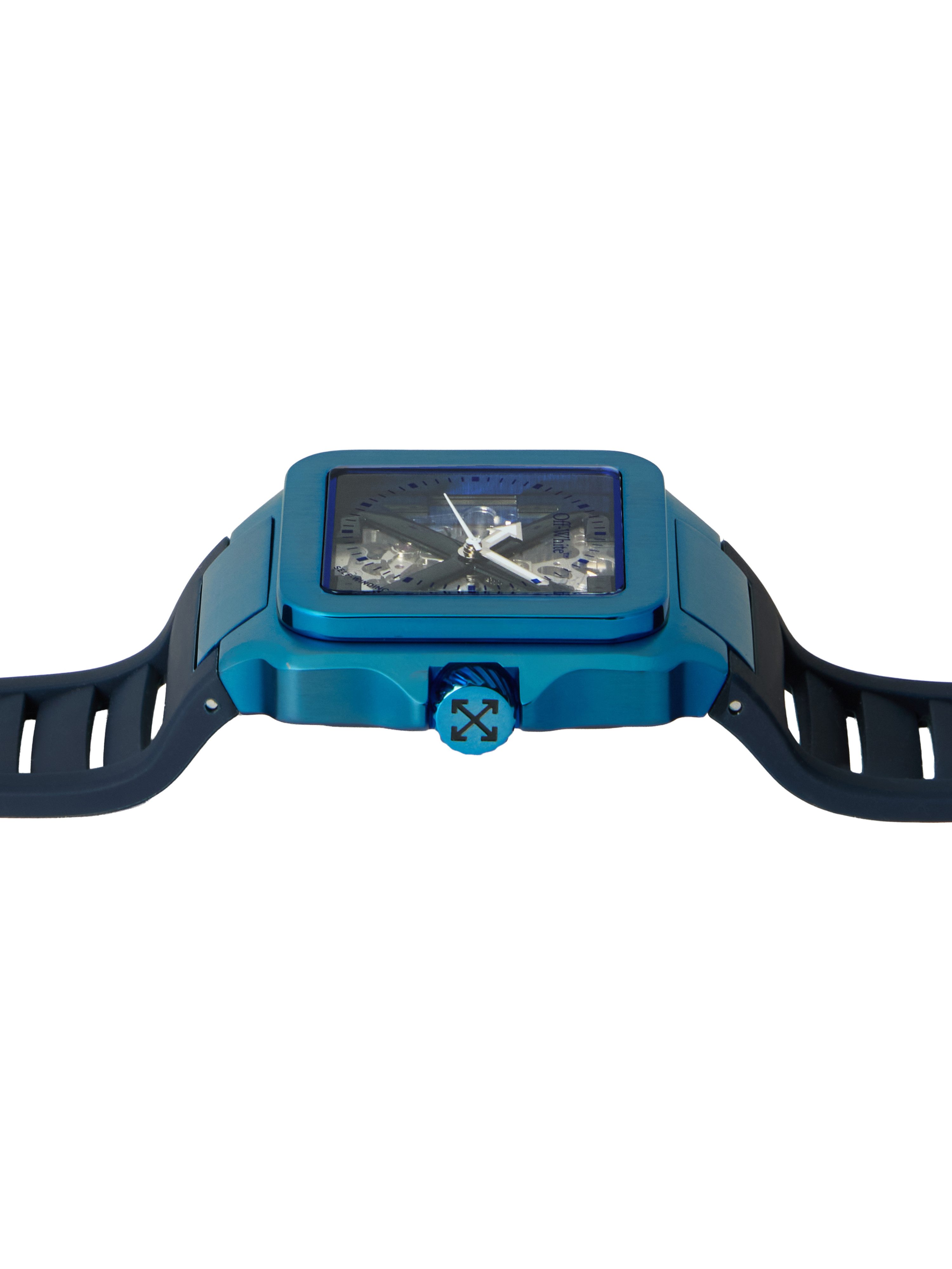 OFF-WHITE Automatikuhr PROTO AUTO OW1G008P0045, Armbanduhr, Herrenuhr, Mechanische Uhr, Silikonarmband, analog