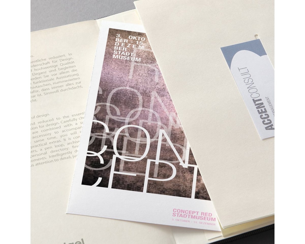 Thumbnail - Sigel Taschenkalender Wochenkalender Conceptum ca. A5 Softcover dunkelgrau 2026