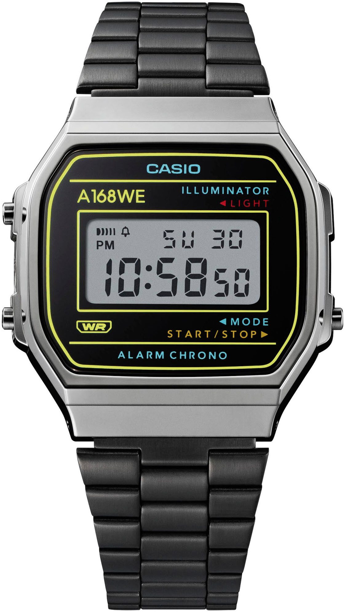 CASIO VINTAGE Chronograph A168WEHB-1AEF, Quarzuhr, Armbanduhr,Damenuhr, günstig online kaufen