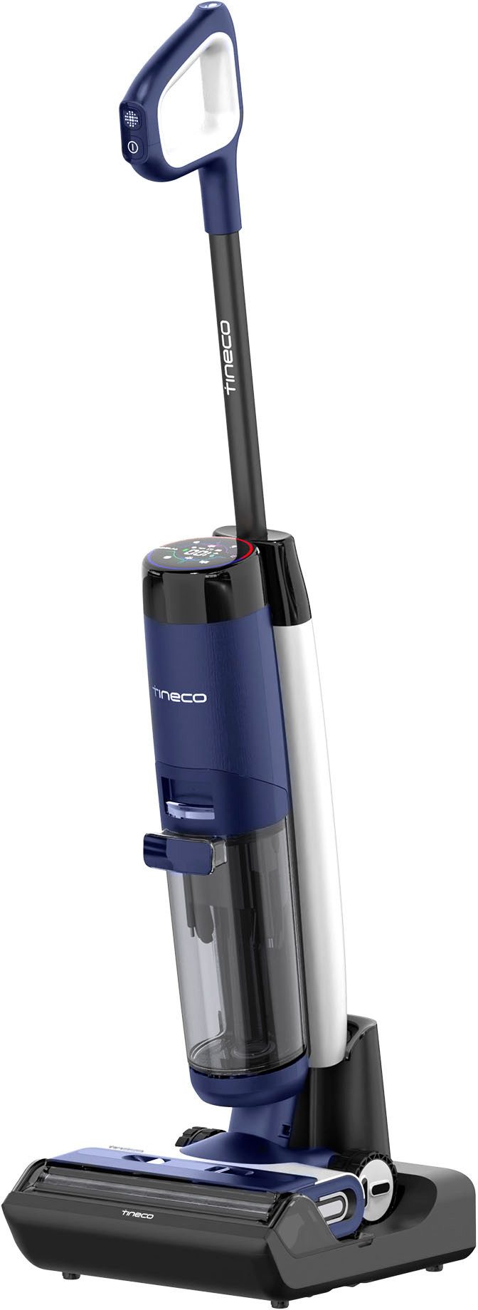 Tineco Nass-Trocken-Sauger Floor One S7 Flashdry PET, 70° Grad Heißluft-Trocknung, Selbstantrieb, 230 W, beutellos, beidseitige Kantenreinigung, automatische Saugleistungsanpassung