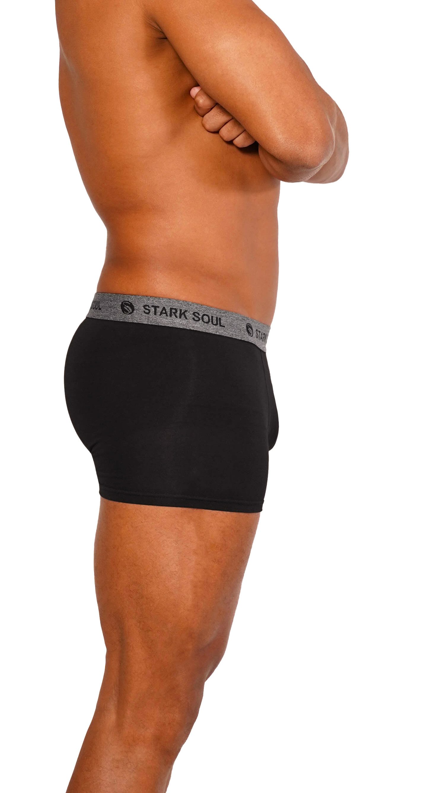 Stark Soul® Boxershorts Herren Boxershorts, Hipster im 6er Pack, Baumwoll-Unterhosen 6er-Pack
