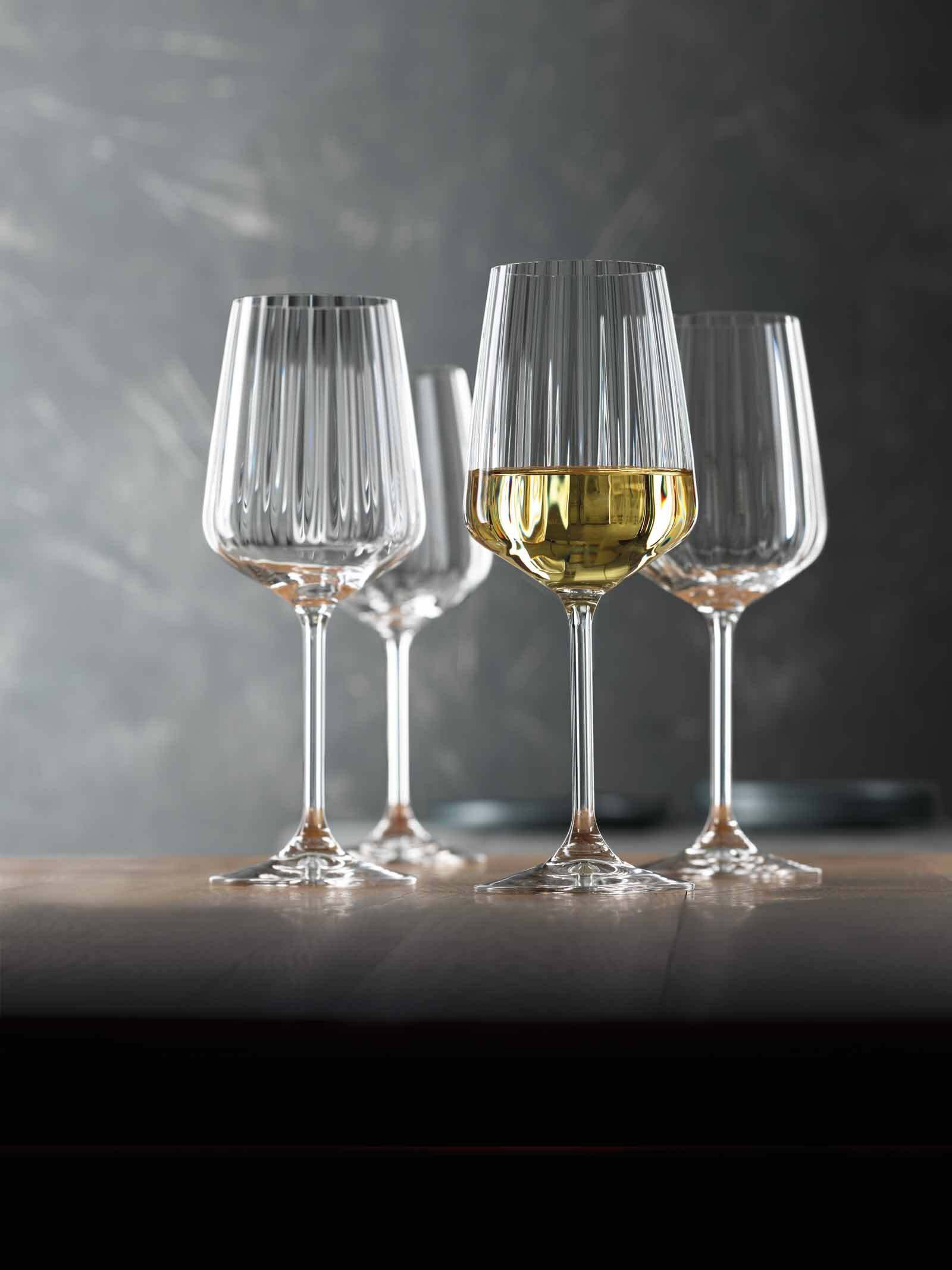 SPIEGELAU Weißweinglas Lifestyle Weißweingläser 440 ml 12er Set, 12-tlg., Glas