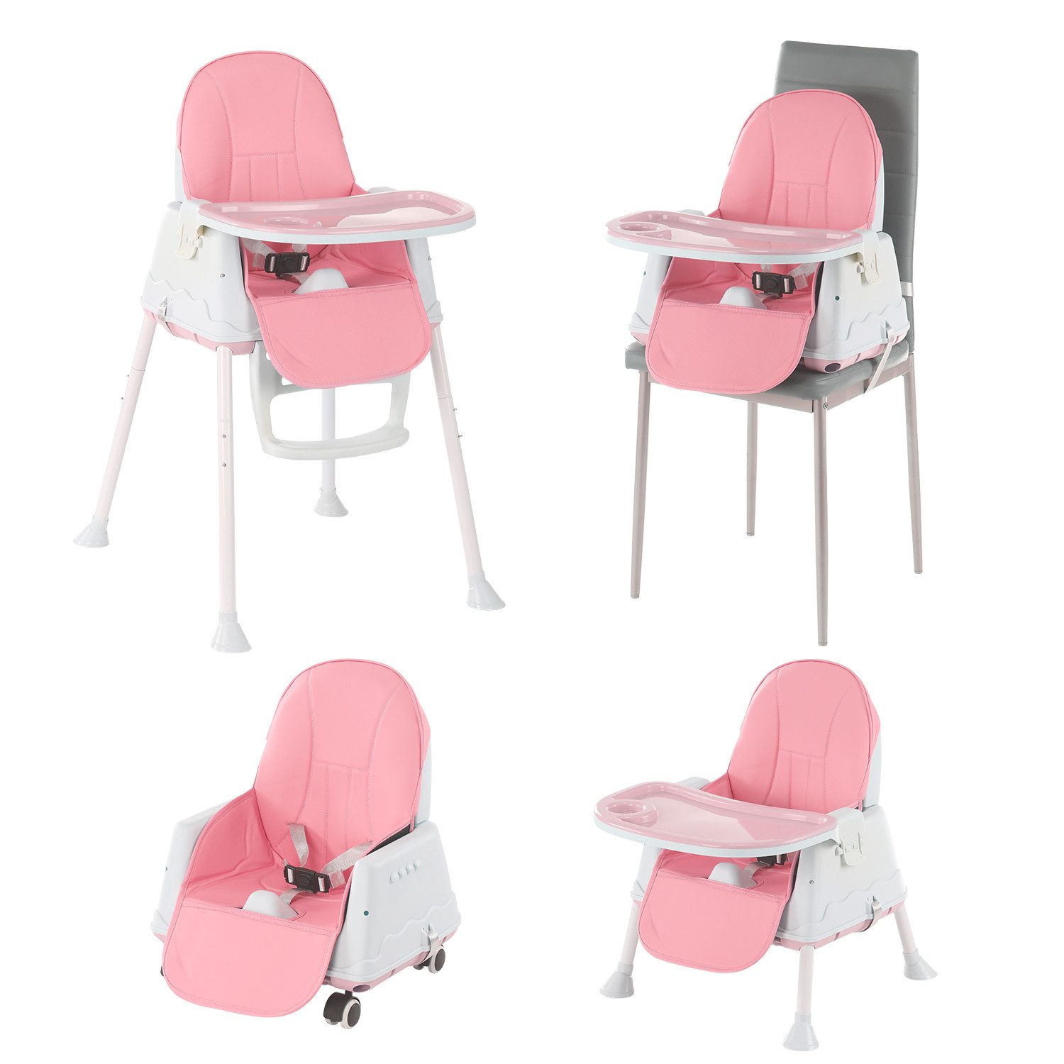 WILGOON Kinderstuhl 2-in-1 Baby Kinder Babystuhl günstig online kaufen
