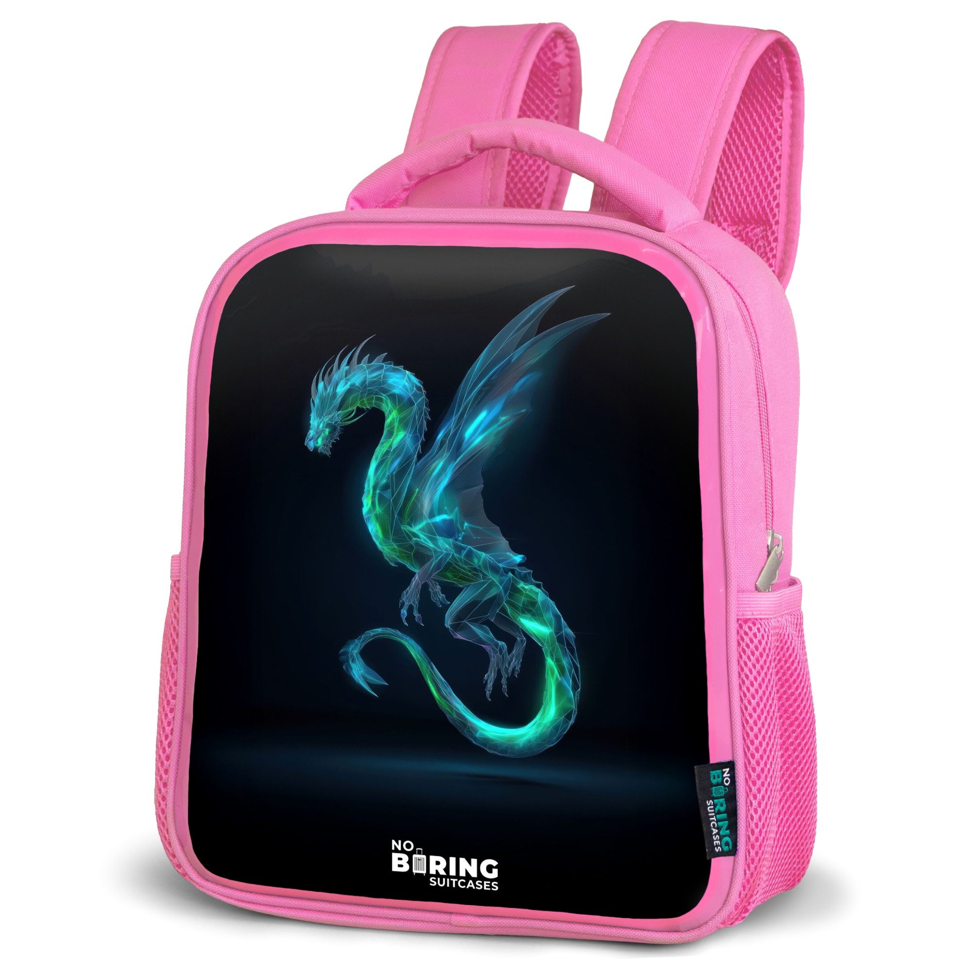 NoBoringSuitcases.com© Rucksack Legendärer Cyber-Drache, Kinderrucksack, Schulrucksack, Freizeitrucksack, Mädchen, Kindergarten