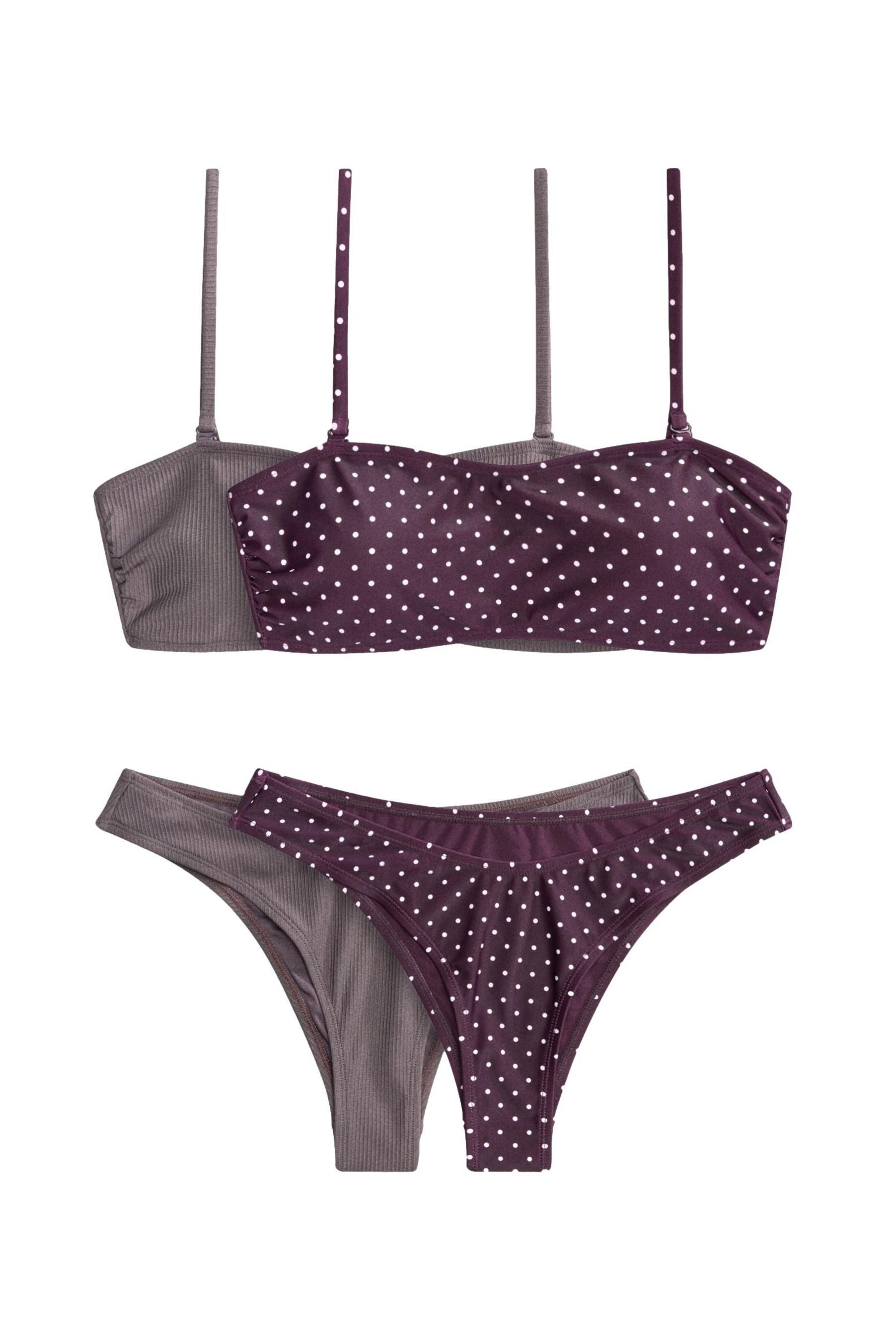 The Set Bandeau-Bikini The Set Bandeau-Bikinioberteile im 2er-Pack (4-St)