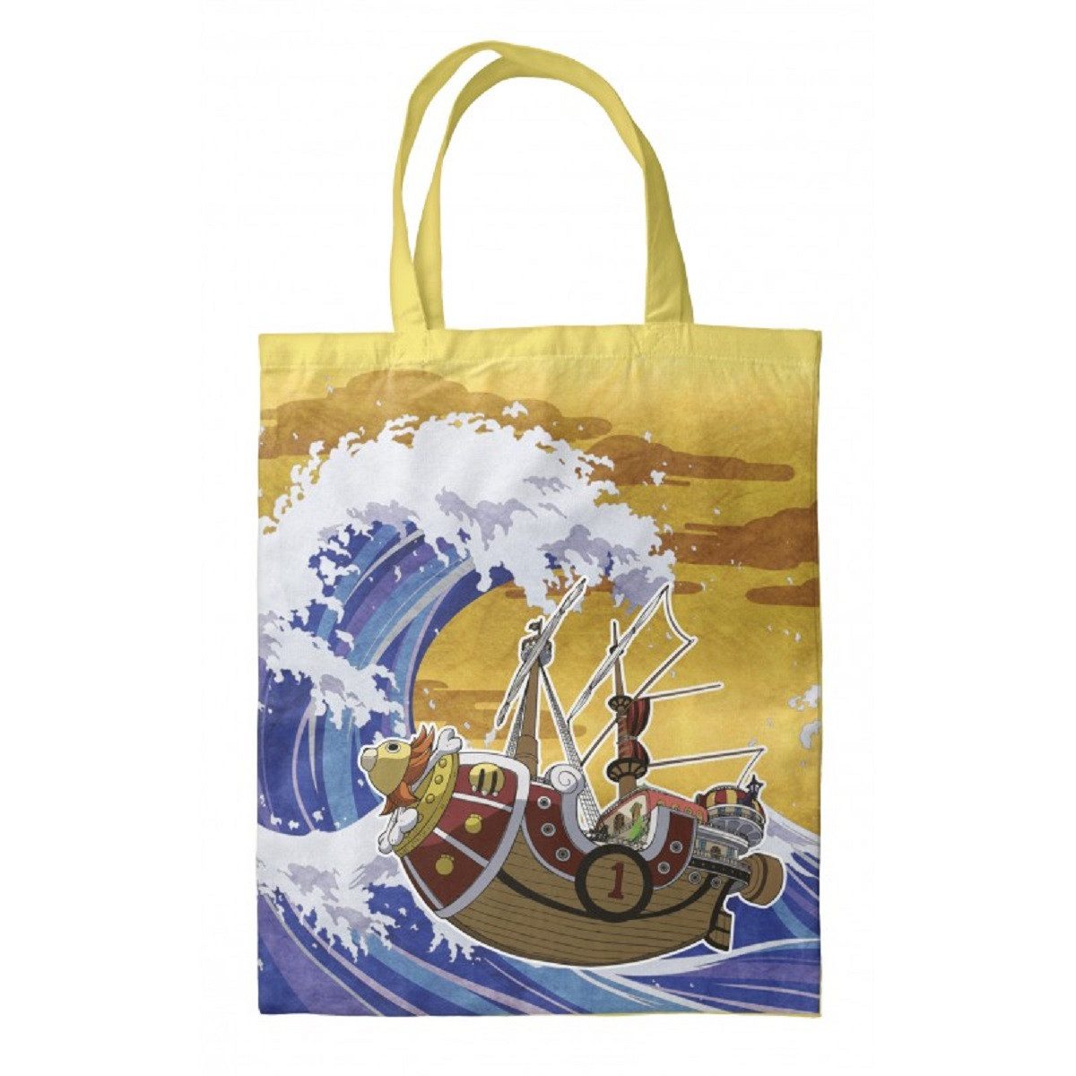 One Piece Tragetasche - Shopper aus Baumwolle Stofftasche 40 × 38 cm Tragetasche mit Motiv (1-tlg)