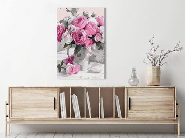 Artgeist Malen nach Zahlen Pink Bouquet