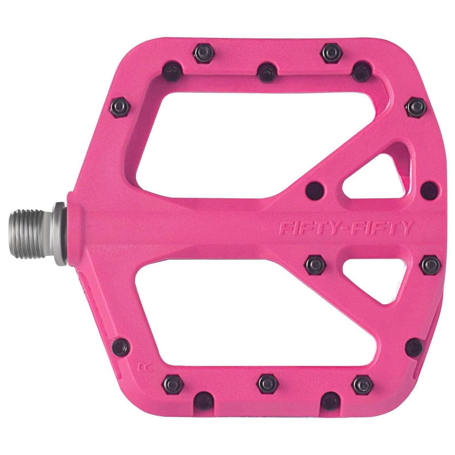 LuxusKollektion Plattformpedale Fahrradpedale Flat Nylon MTB Rosa