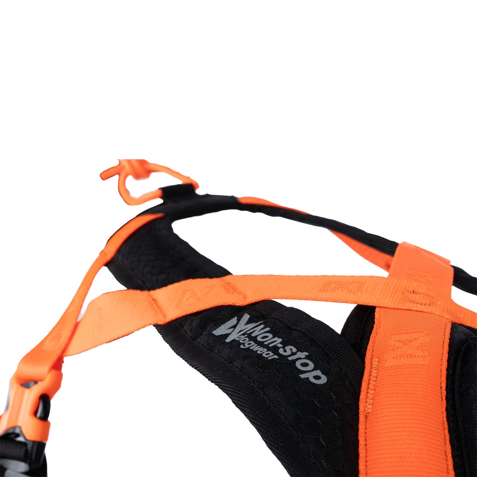 Non-stop dogwear Hunde-Geschirr Rush Harness black/orange, günstig online kaufen