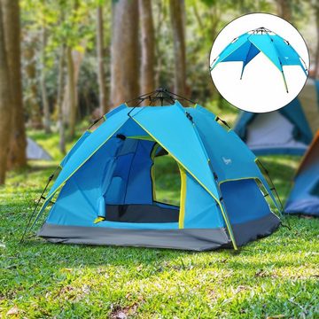 Faltzelt Campingzelt für 3-4 Personen