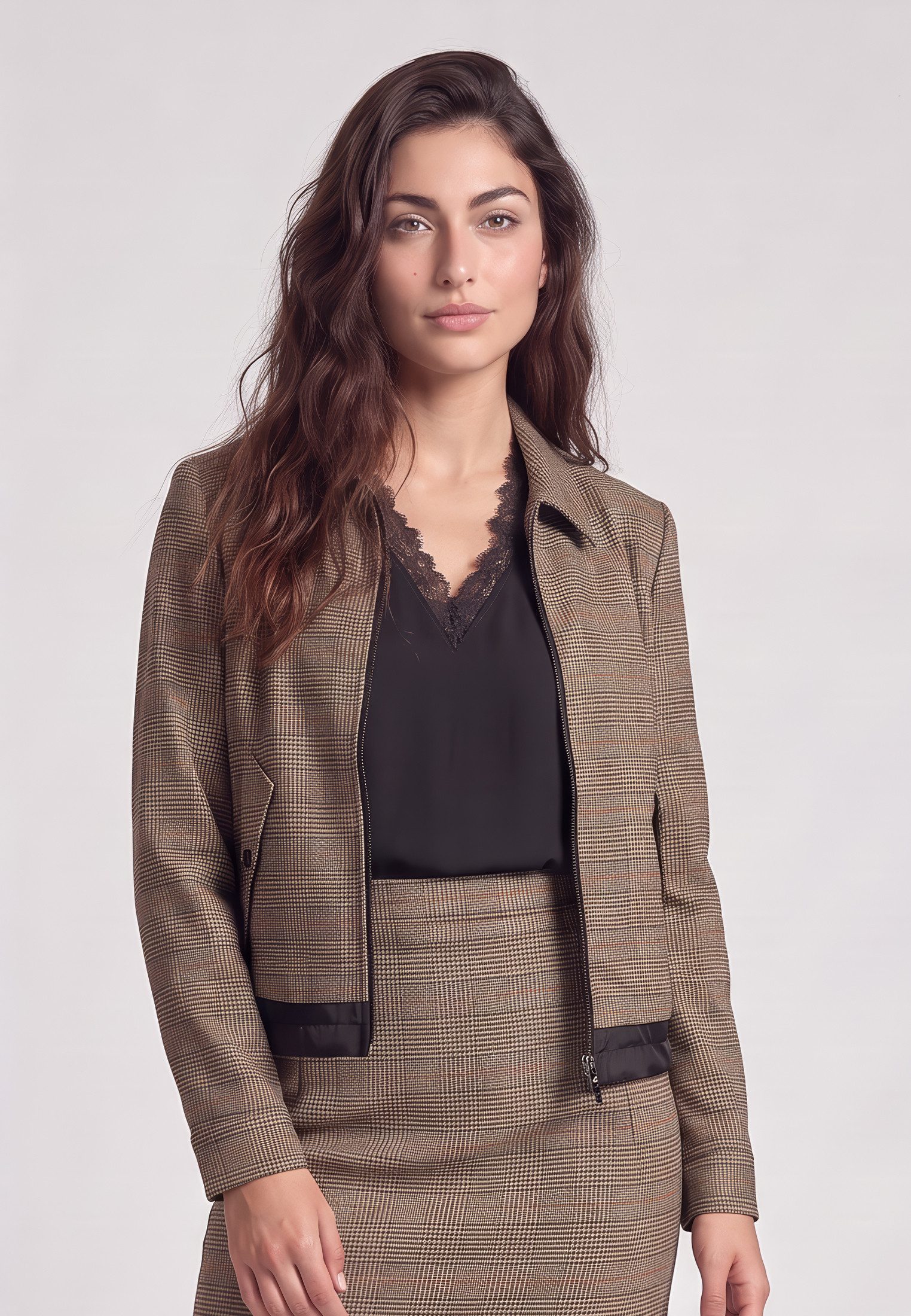 MARC AUREL Kurzjacke im Lagenlook