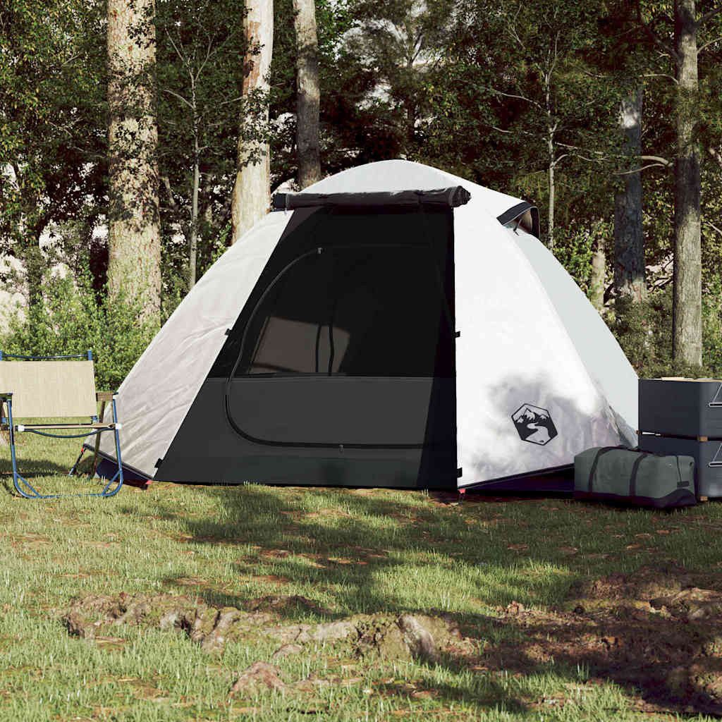 vidaXL Kuppelzelt Kuppel-Campingzelt 2 Personen Weiß günstig online kaufen