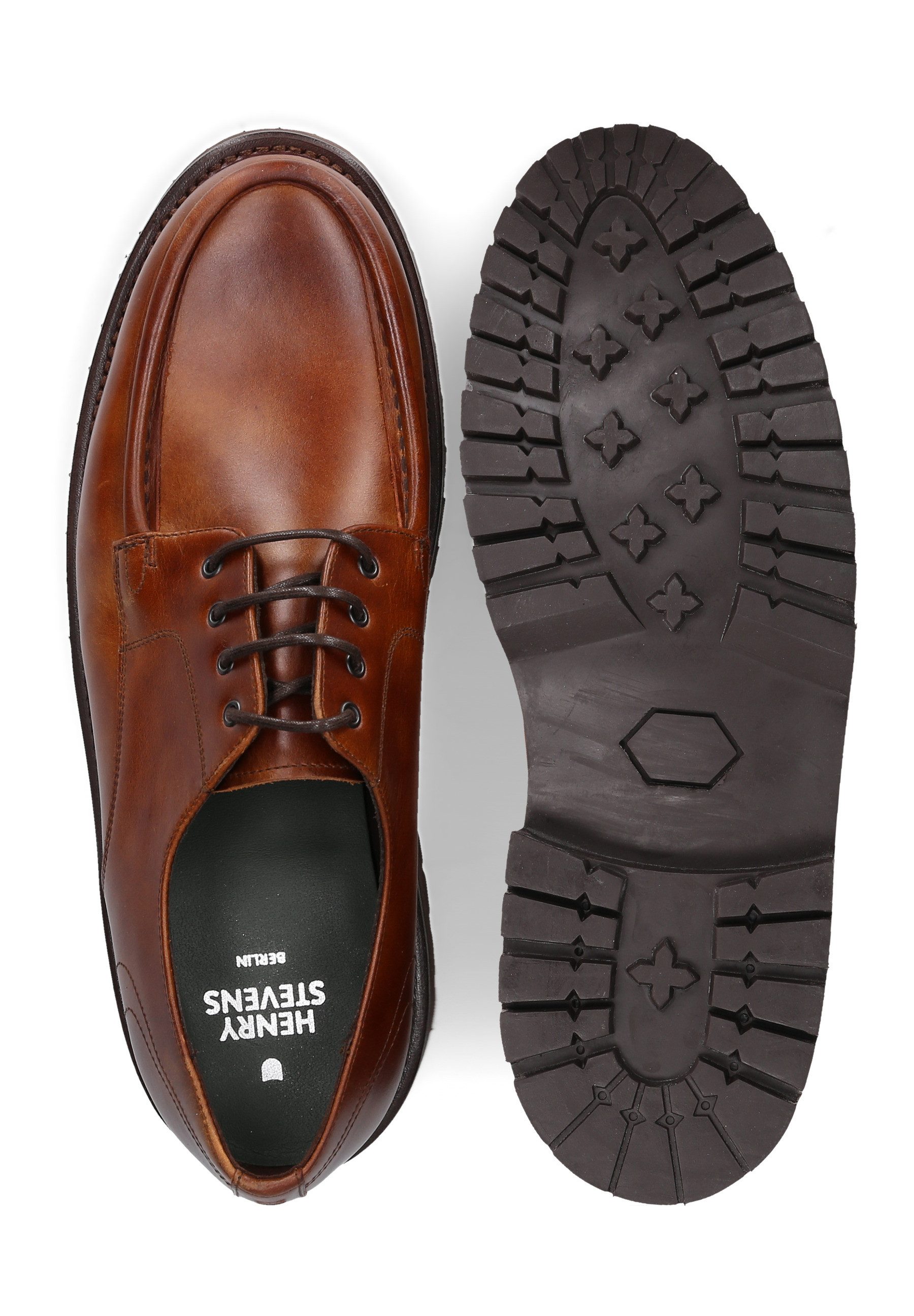 Henry Stevens Harry N Schnürschuh Herren Businessschuh Schnürschuh hangefertigt, Lederschuh