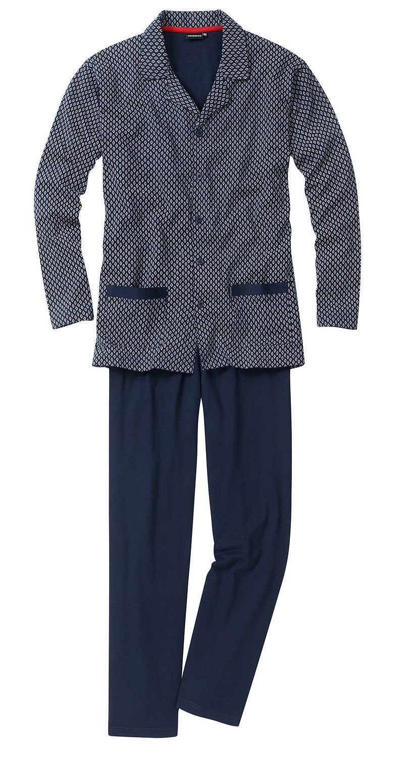 GÖTZBURG Pyjama Alan langer Schlafanzug Herren, günstig online kaufen