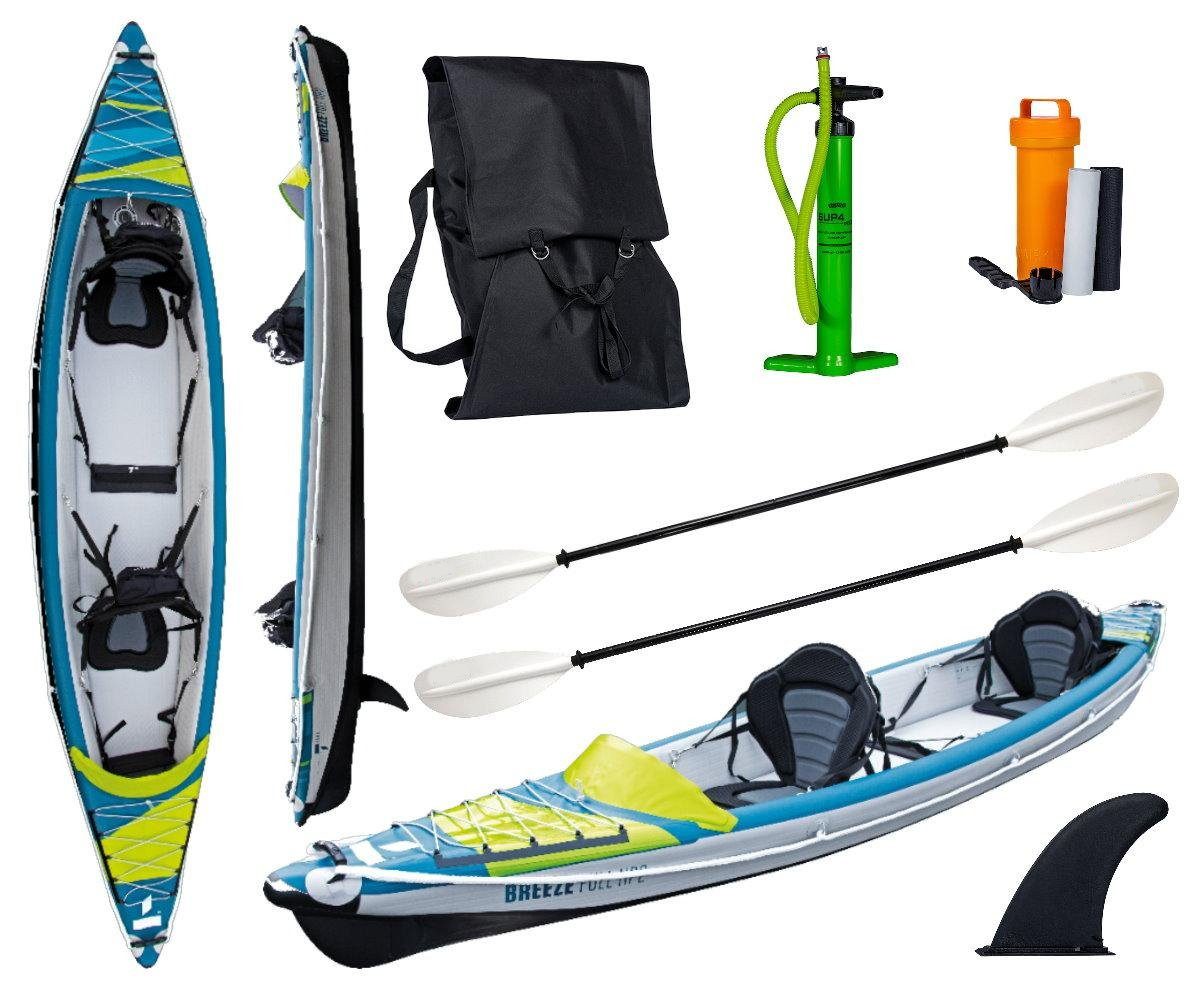 Tourenkajak TAHE HP2 KAYAK AIR BREEZE FULL Kanau Tourenkajak 2 Personen mit 2x
