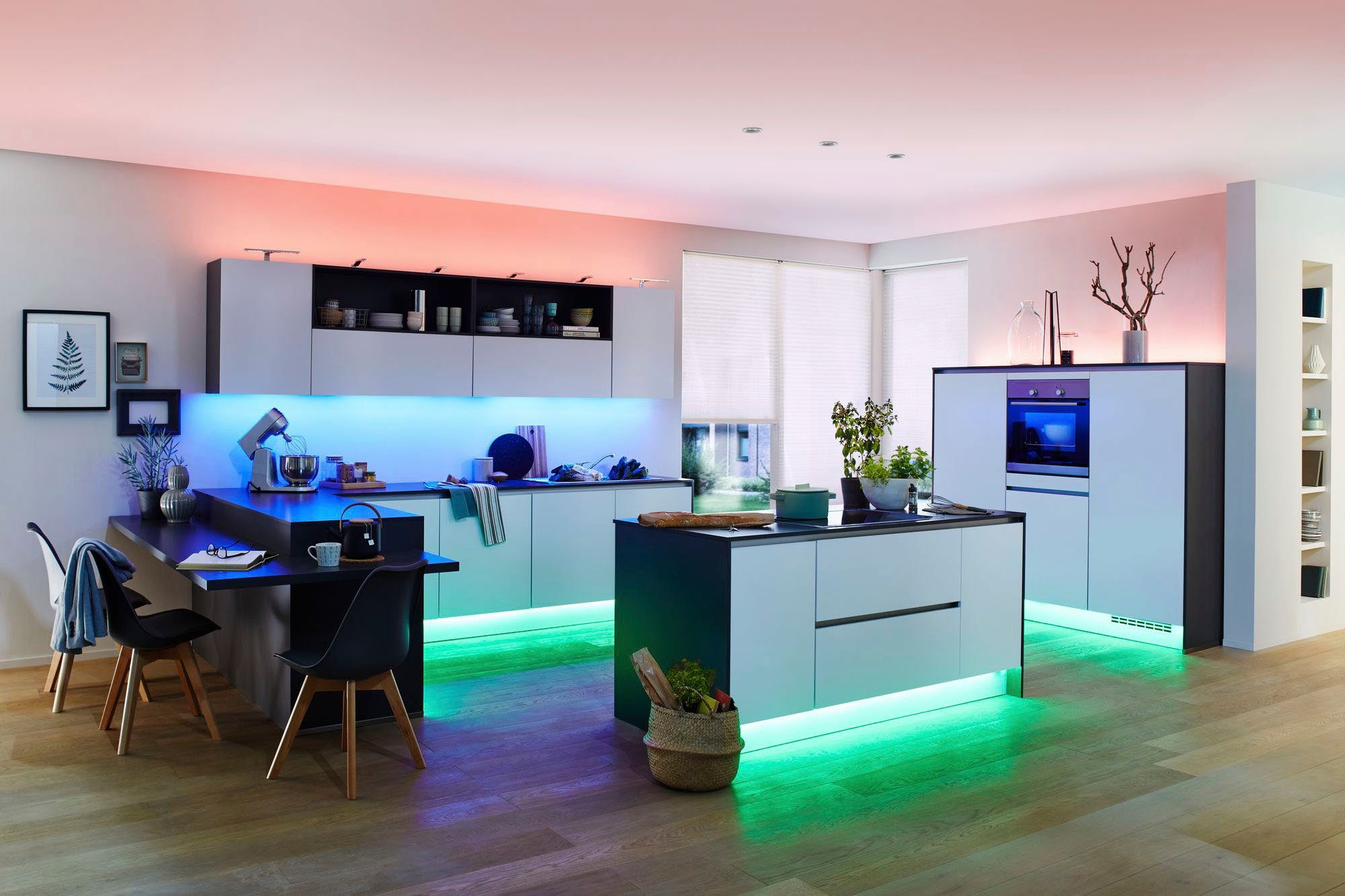 Basisset Paulmann Zigbee Home beschichtet MaxLED LED-Streifen 22W 100 RGBW, IP44 1000lm, 250 Smart 5m, 1-flammig,