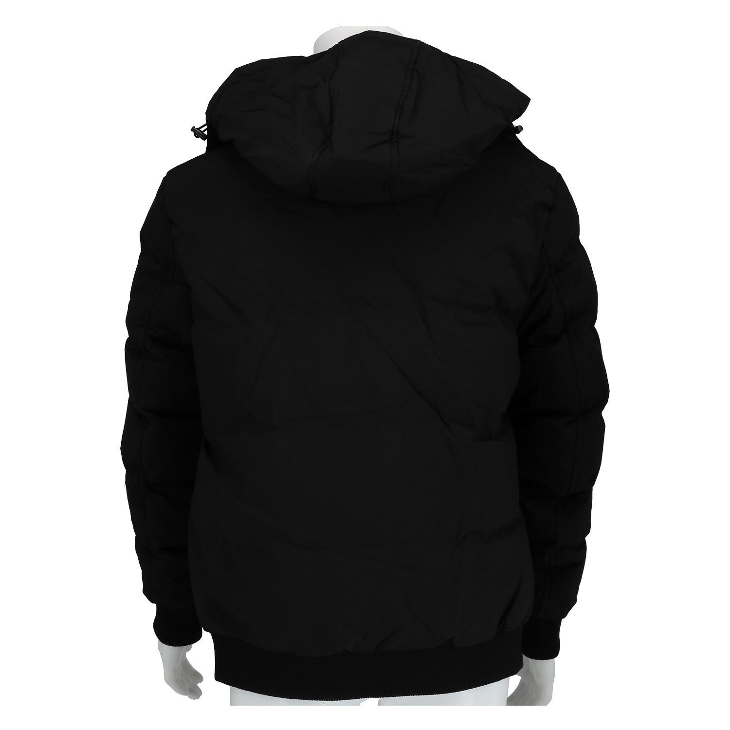 Poolman Winterjacke mit Kapuze Fell P2304.784 (warm wattiert, leicht) schwarz Herren