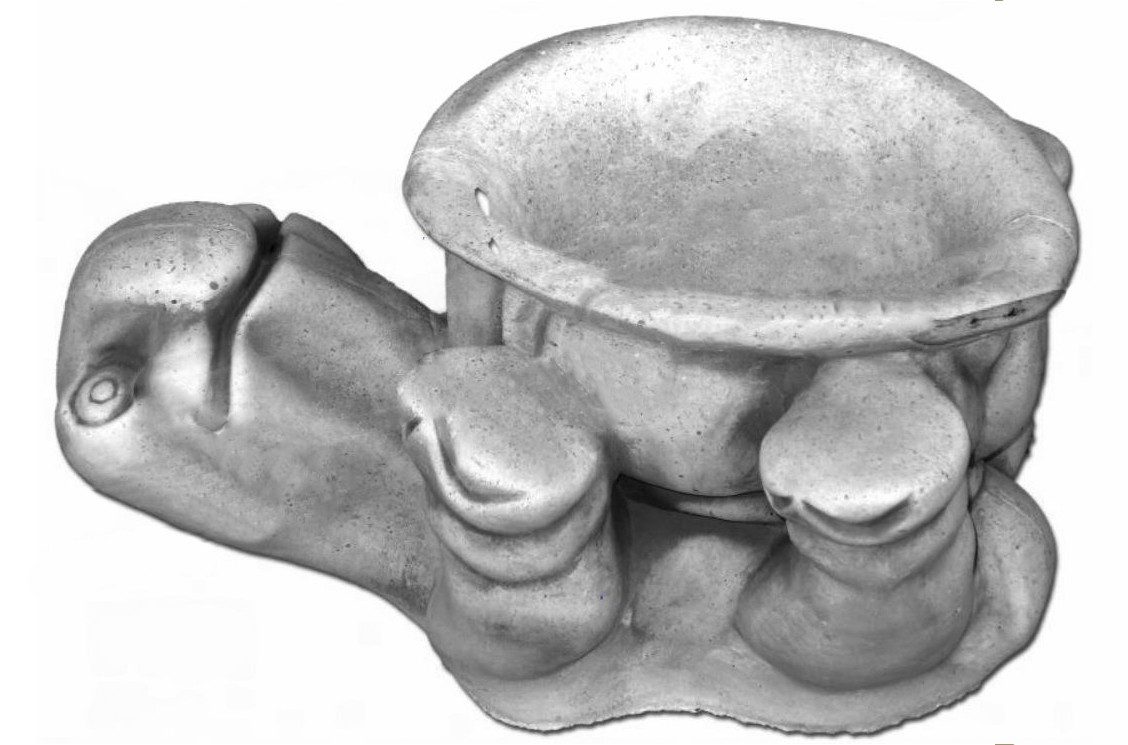 Xlmoebel Pflanzkübel Eleganter Blumenkorb mit Verzierungen für Garten und Terrasse (Skulptur), Hergestellt in Europa