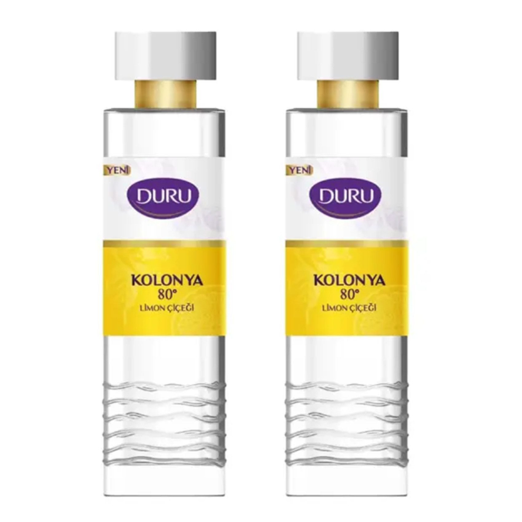 DURU After-Shave Duru Lemon Cologne Traditionelles türkisches Aftershave 2 x 400 ml