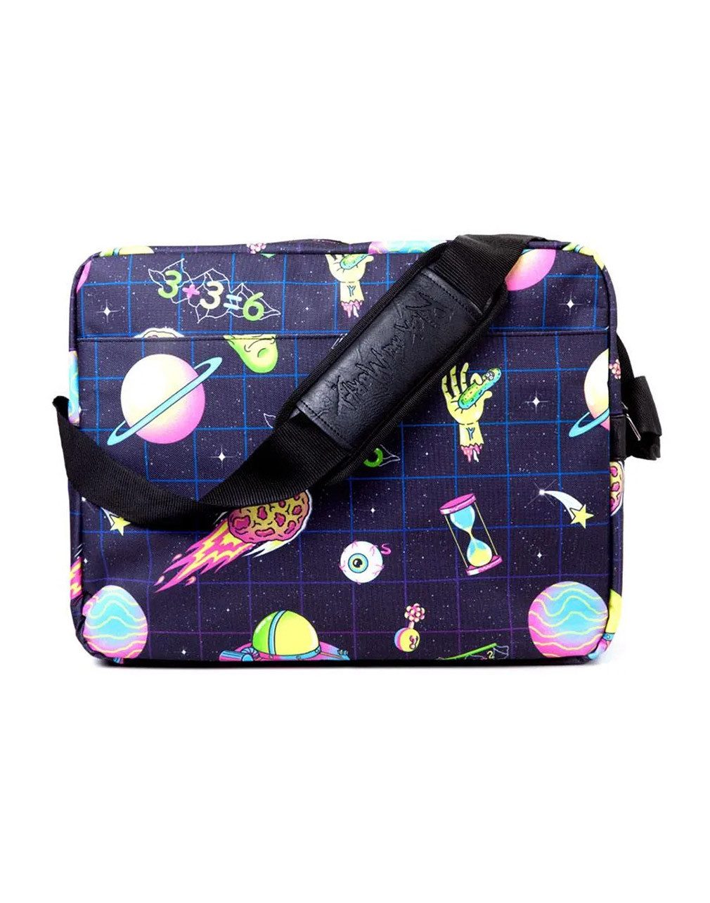Rick and Morty Schultertasche Space AOP, Get Schwifty Messenger Schultertasche