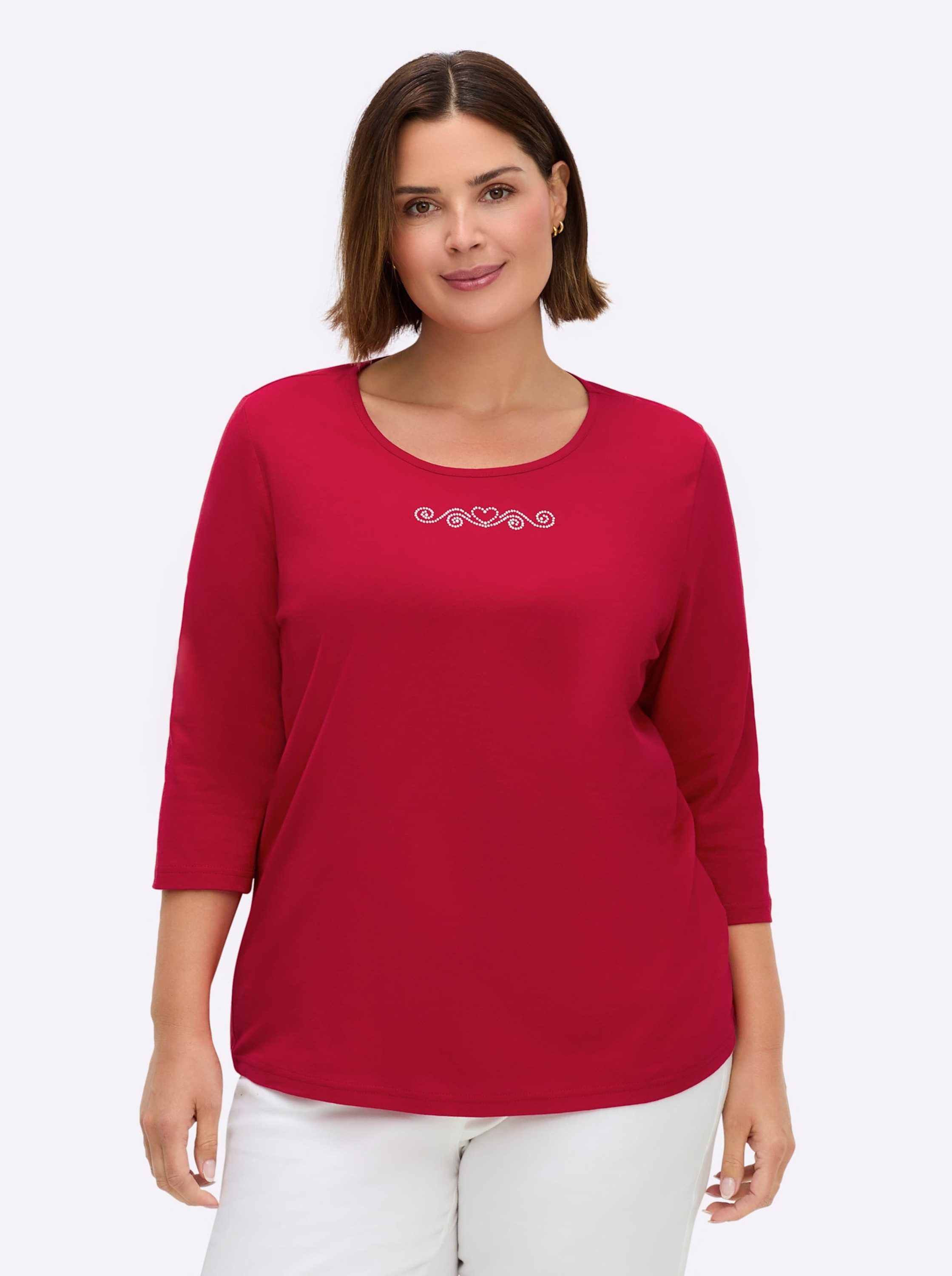 Sieh an! T-Shirt 3/4-Arm-Shirt 3/4-Arm günstig online kaufen