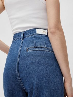 ONLY High-waist-Jeans Una (1-tlg) Falten