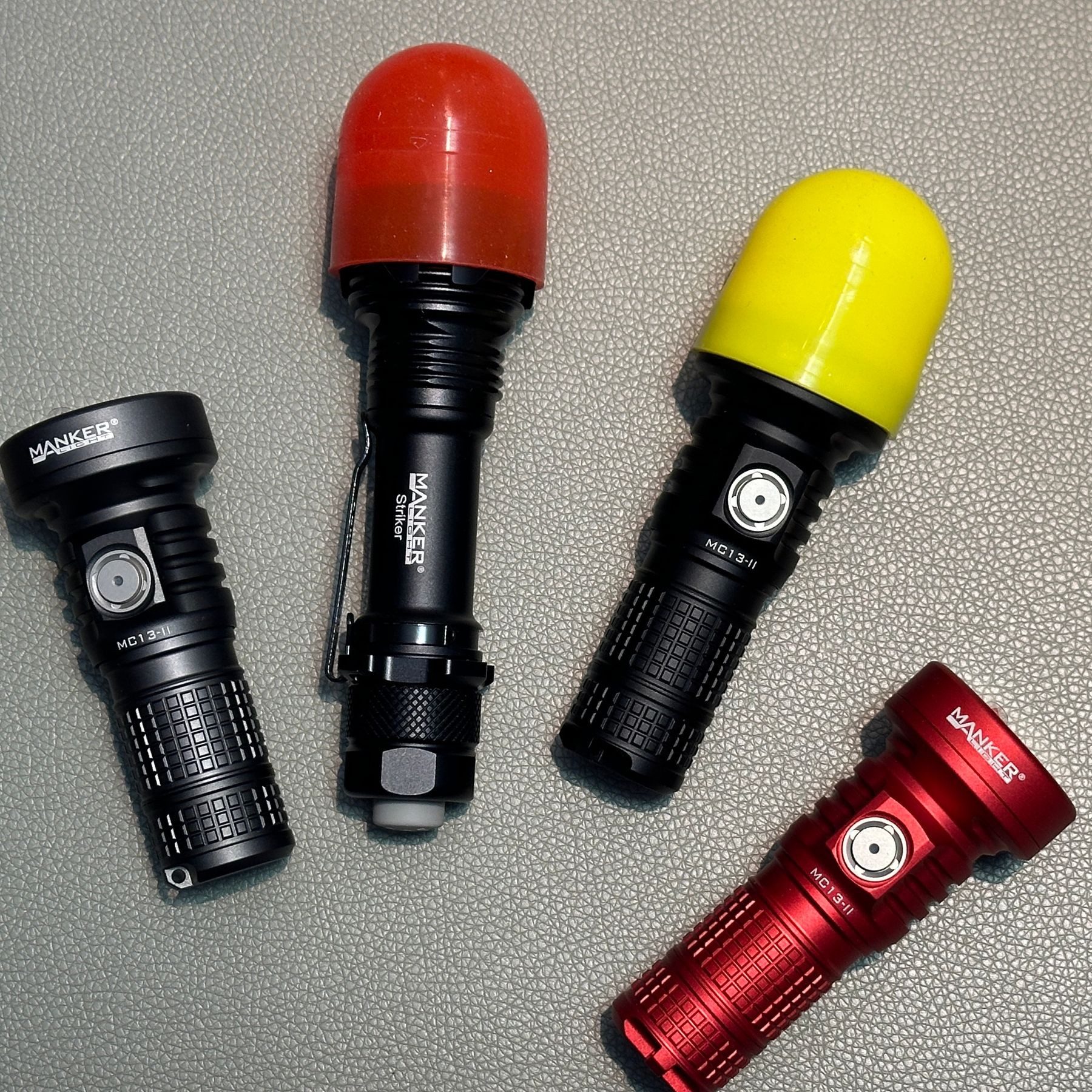 Manker Multitool Warnaufsatz rot oder gelb für MC13 und Striker, (1 St)