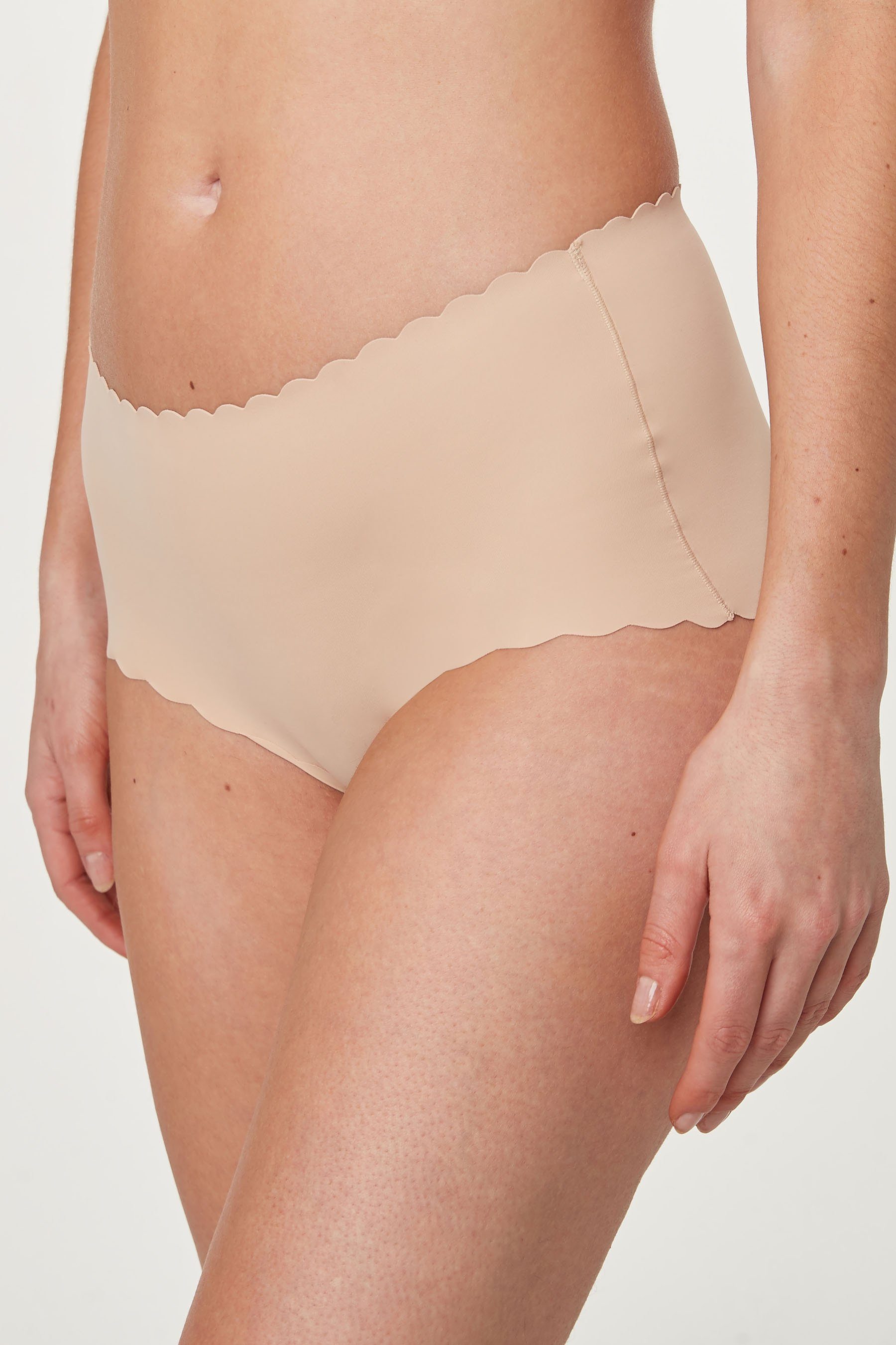 High-Waist-Slip No VPL Slips mit Bogenkante