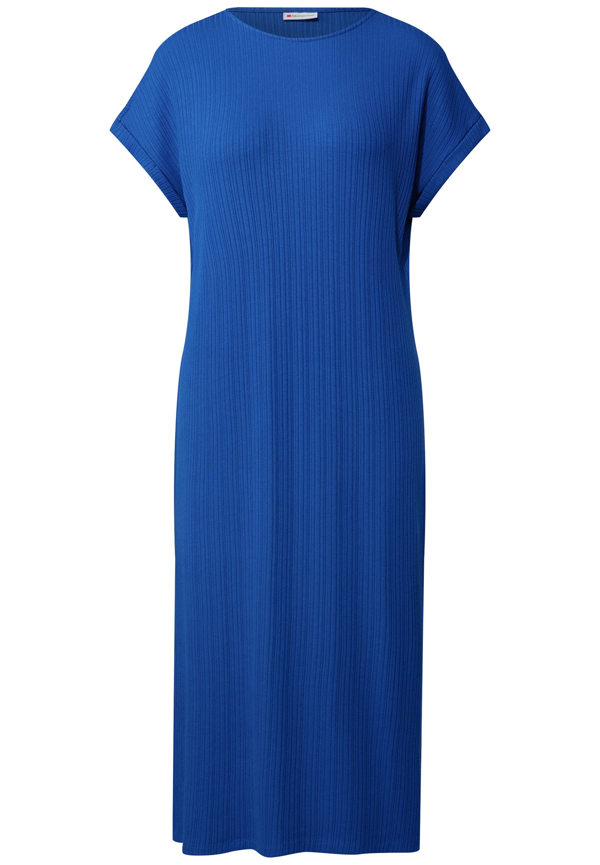 STREET ONE Midikleid mit Rundhalsausschnitt
