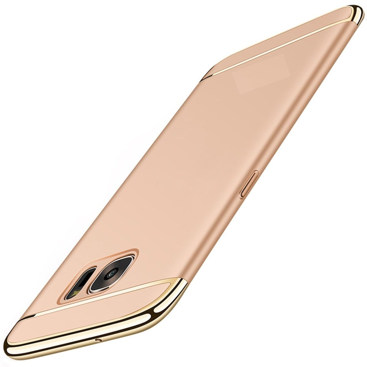 König Design Handyhülle Samsung Galaxy A3 (2016), Samsung Galaxy A3 (2016) Handyhülle Backcover Gold