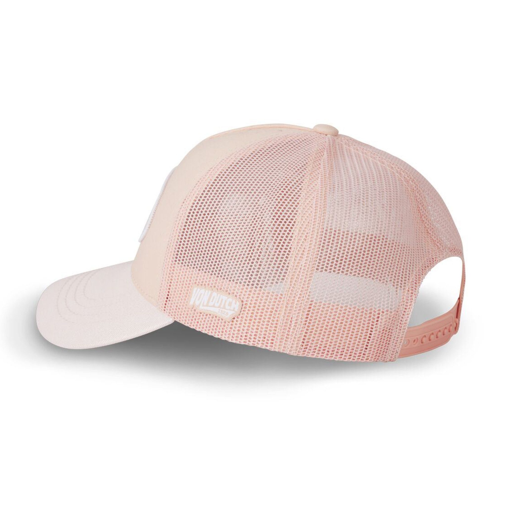 Von Dutch Trucker Cap Von Dutch Originals Trucker Cap - TWILL GLITTER Visor Light Pink (Basecap, Basecap, Meshcap, Trucker Kappe)