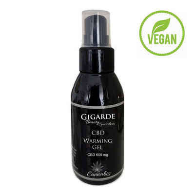 Gigarde Aloe Kosmetik GmbH Massageöl CBD Warming Gel Massage-Gel Wärmegel, 100 ml, CBD 600 mg