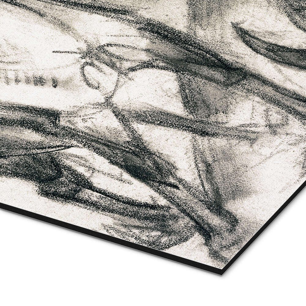 Posterlounge Wandbild Junges Pferd in Berglandschaft, Franz Marc, erhältlich als Poster, Leinwandbild, Wandsticker oder Acrylglasbild