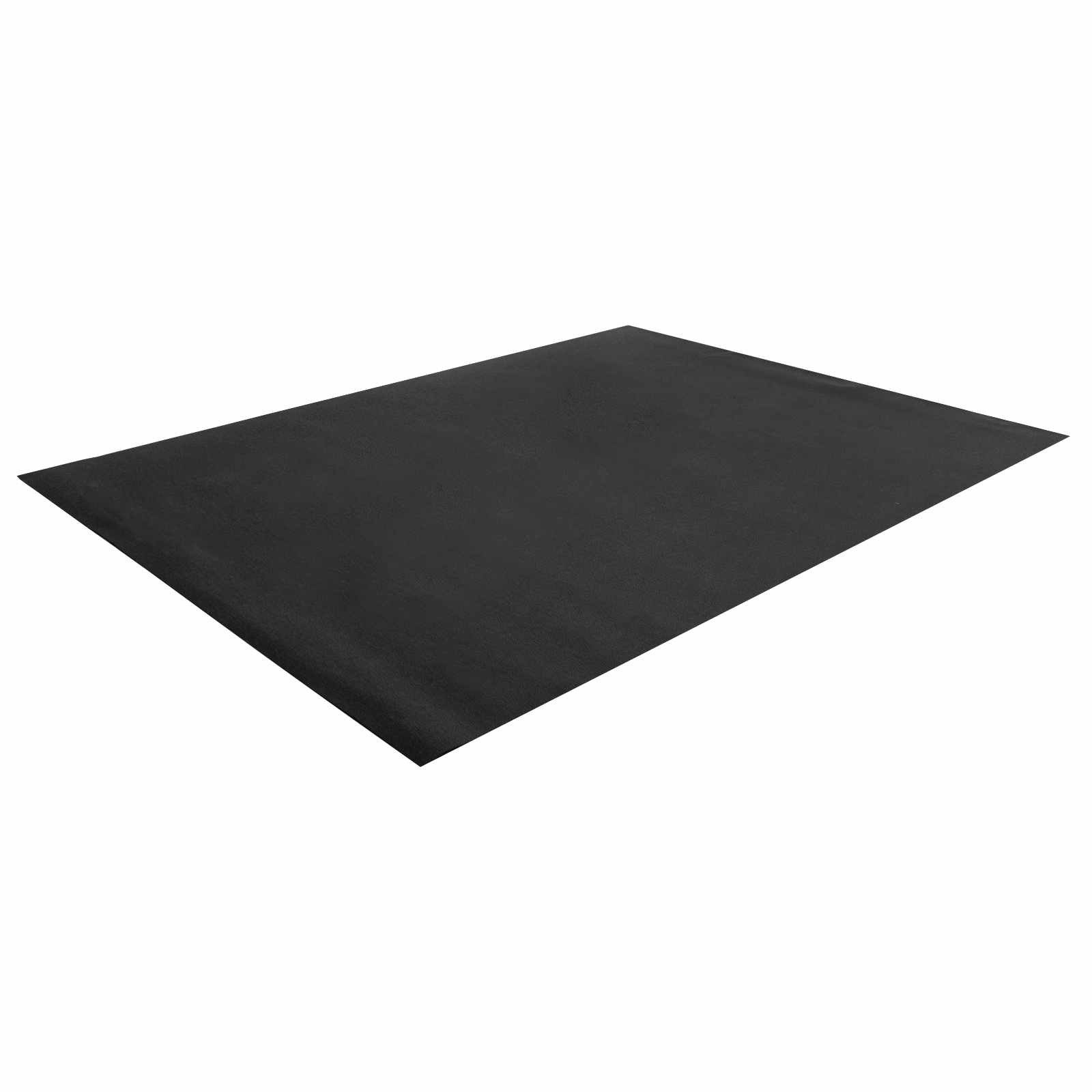 vidaXL Bodenmatte Sport Schutzmatte Schwarz 213 x 152 x 0,6 cm Hochdichtes PVC (1-St) – Bild 4 von 5