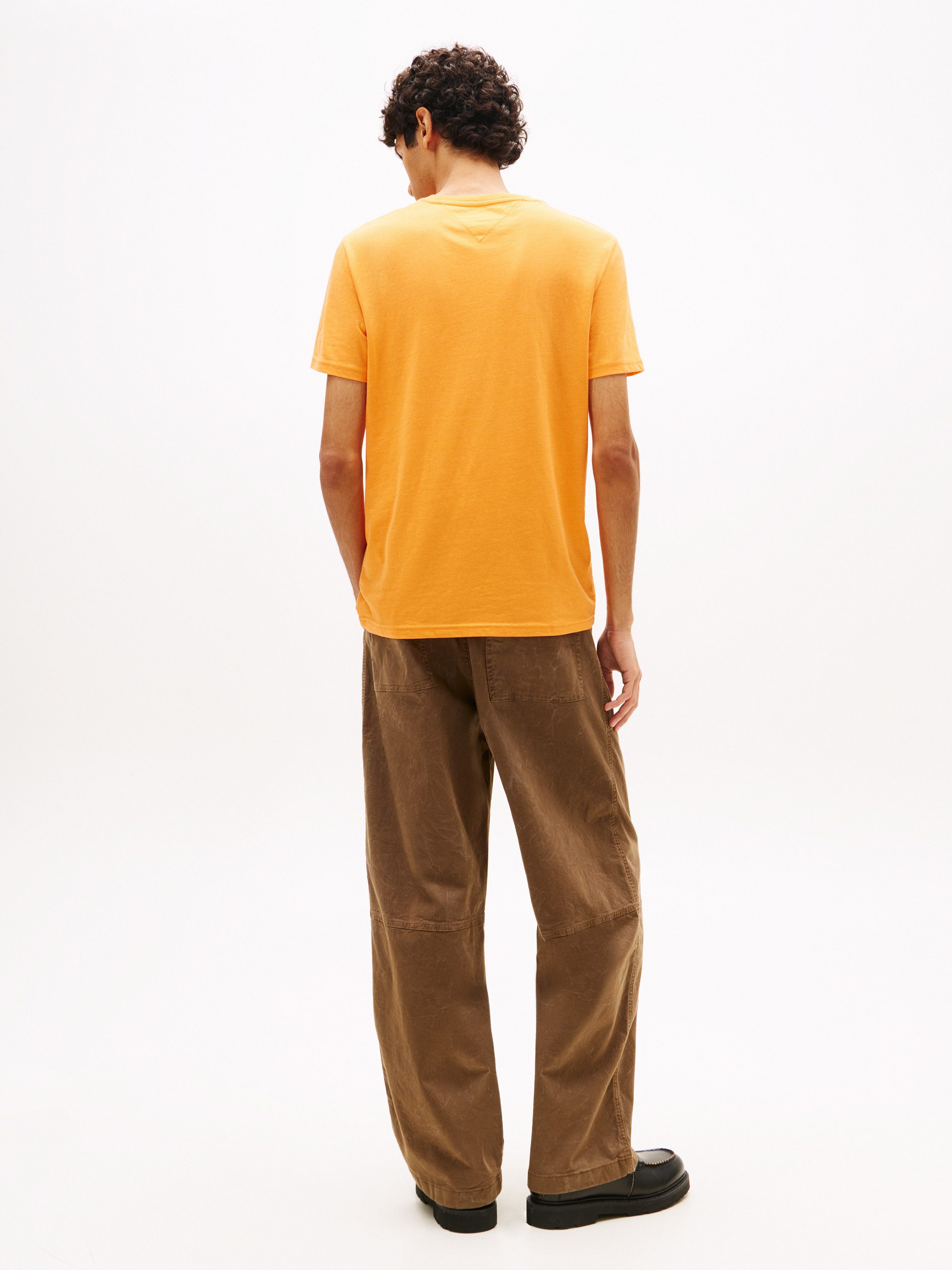 Tommy Jeans T-Shirt TJM XSLIM JASPE HTR TEE EXT Mit Rundhalsausschnitt – Bild 5 von 5