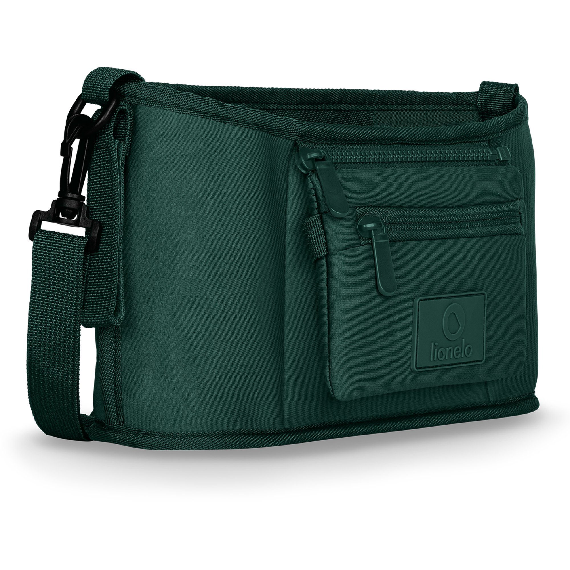 lionelo Kinderwagen-Tasche LITTLE CUBE, Zwei Fächer für FlaschenVerstärkter Bodenwasserabweisendes Material