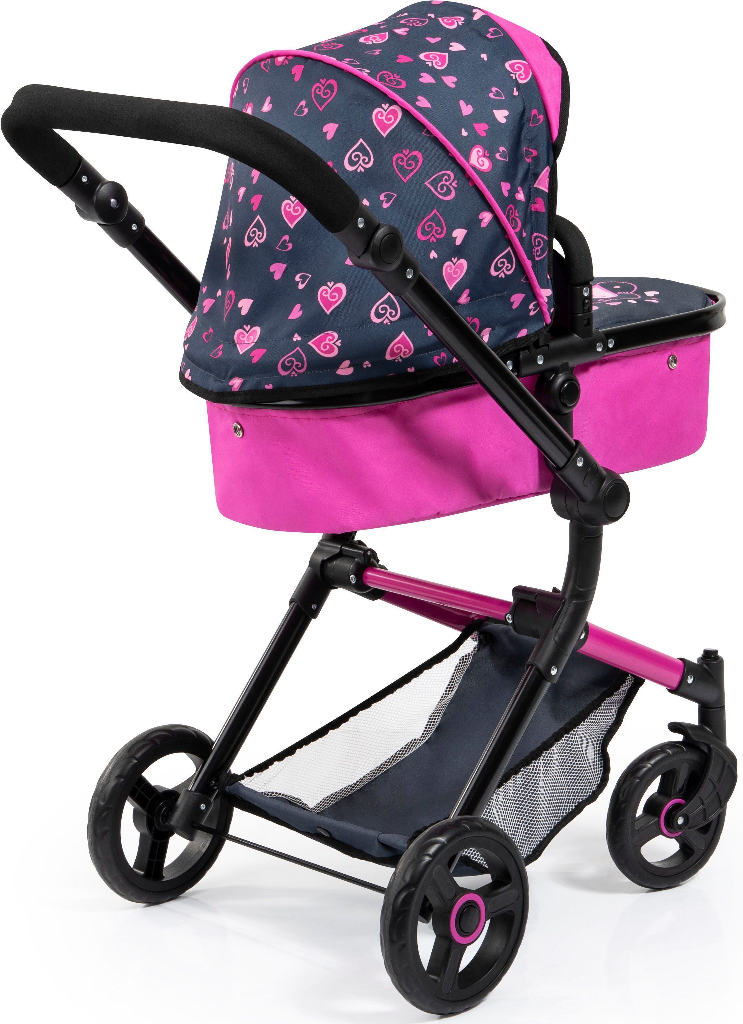 Bayer Kombi-Puppenwagen Puppenwagen Vario, inkl. Wickeltasche