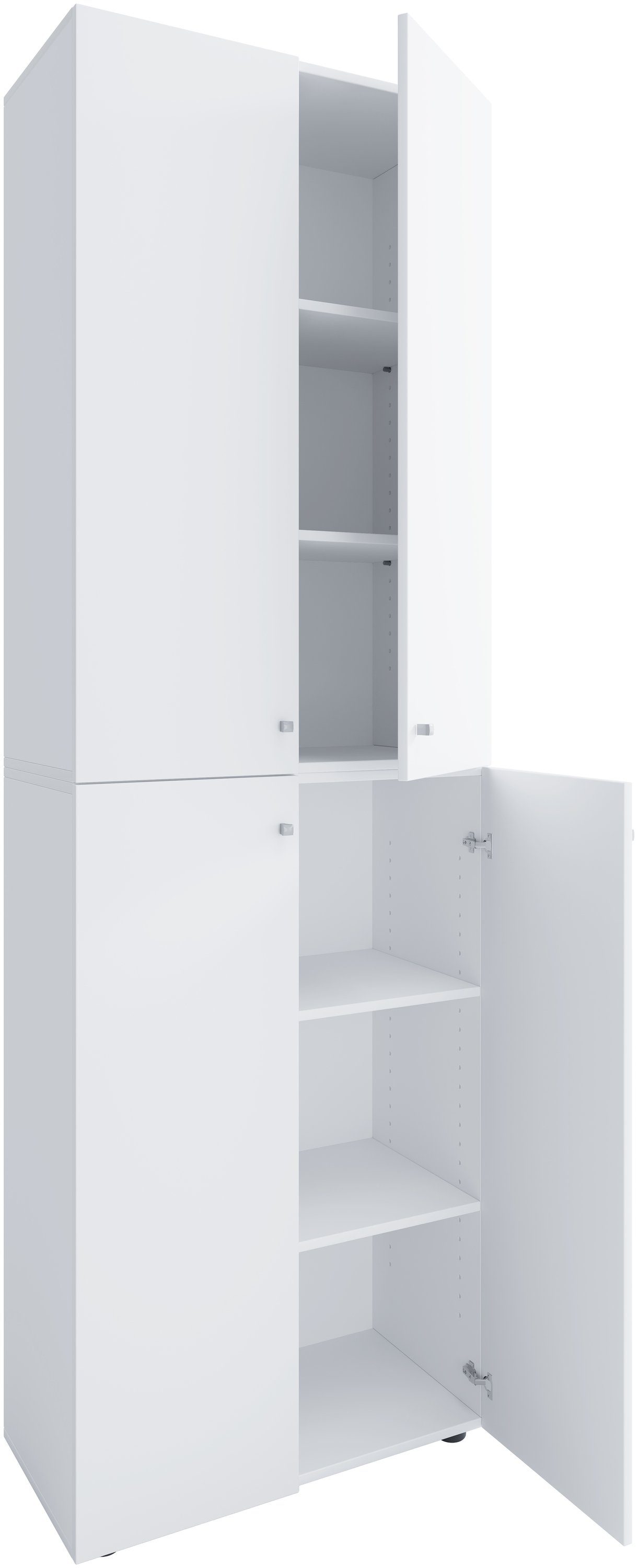 VCM Schuhschrank Schuhkommode Lona H. 220 x B. 70 x T. 40cm