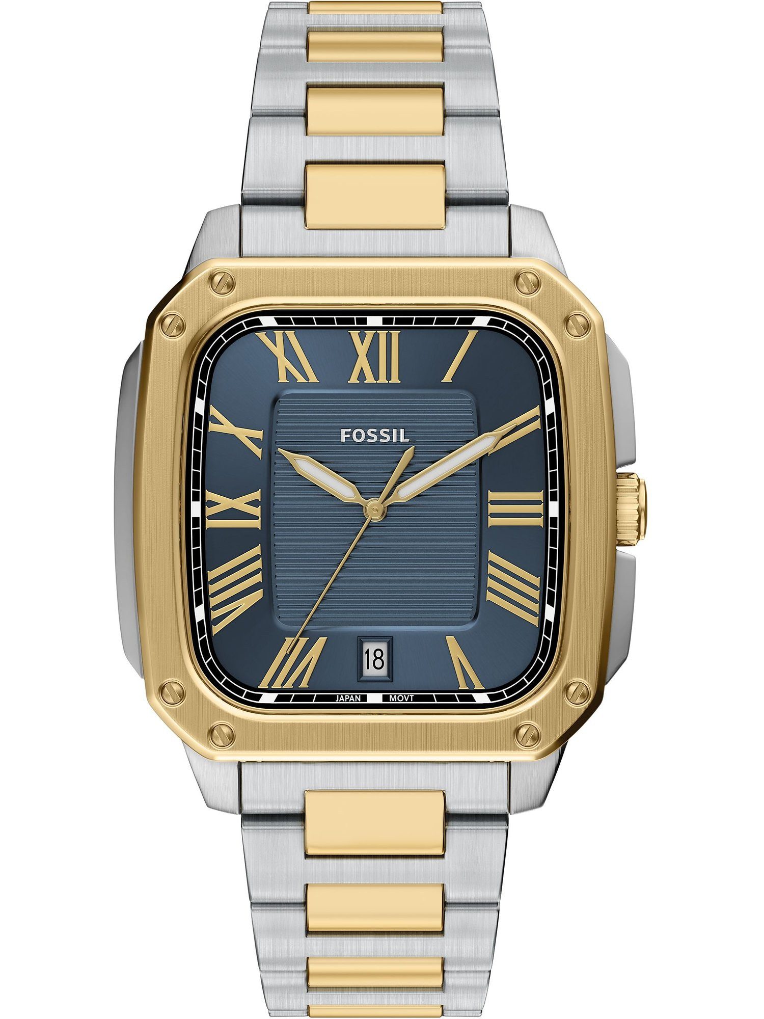 Fossil Quarzuhr Fossil Herren-Uhren Analog Quarz