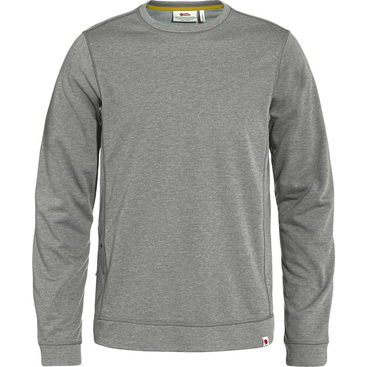 Fjällräven Sweatshirt High Coast Lite Sweater M Leichter Herrenpullover aus recyceltem Material, ideal für Reisen und