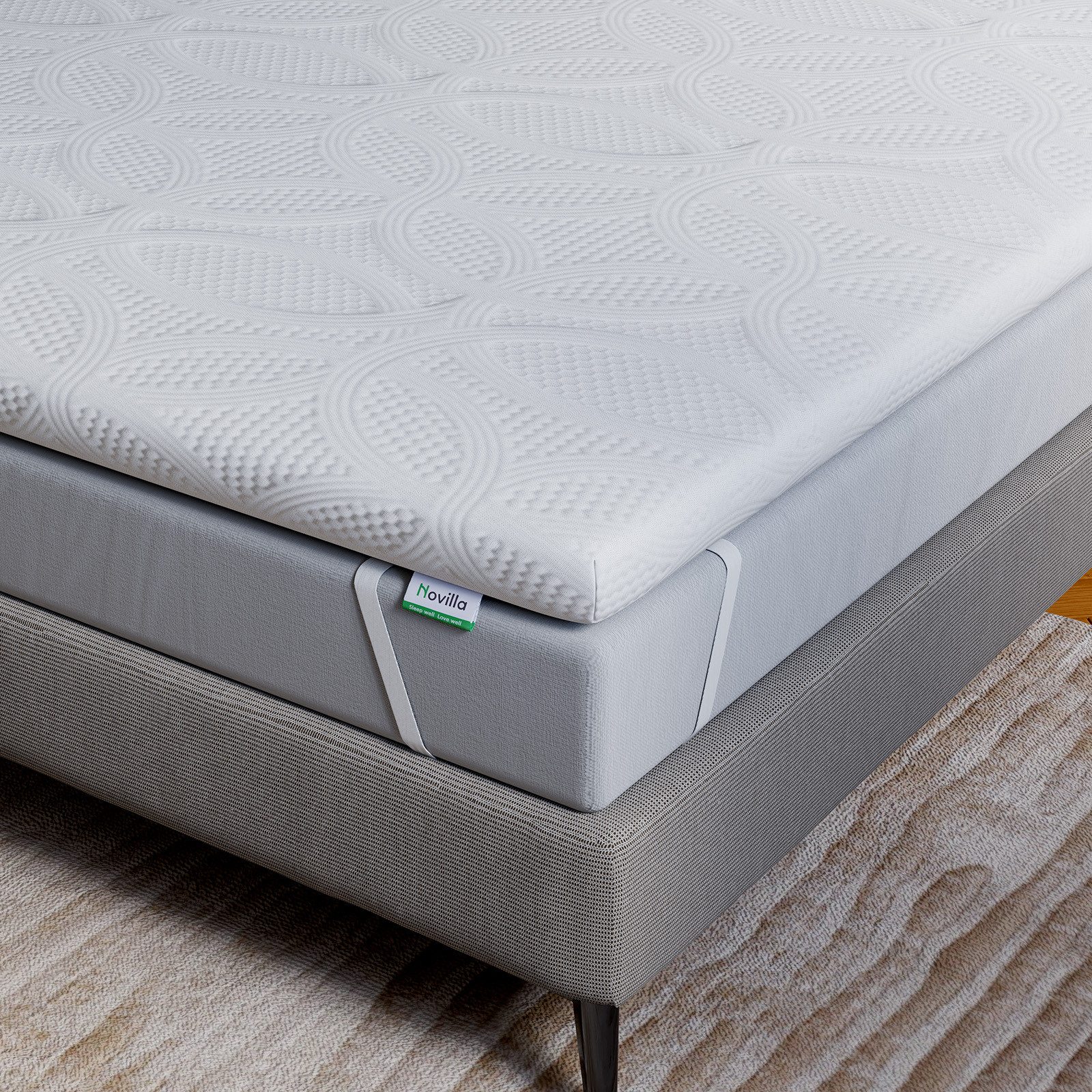 Komfortschaummatratze Matratzen Topper Gel Topper Memory Foam, Novilla, 5 c günstig online kaufen