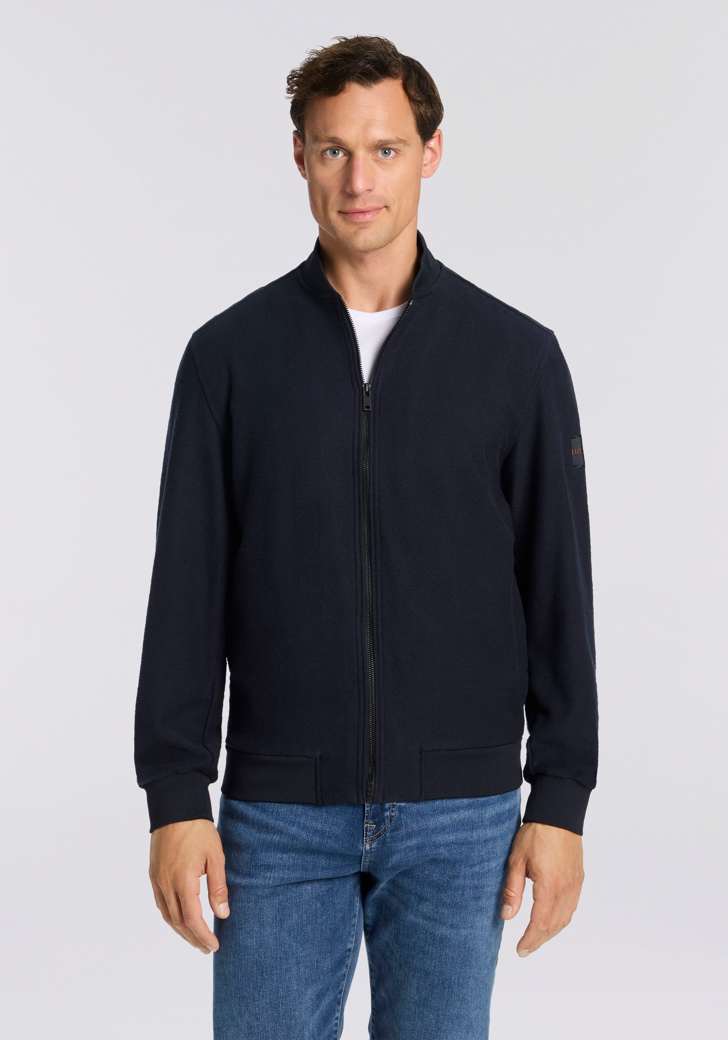 BOSS ORANGE Sweatjacke Lisimba oversize fit, günstig online kaufen