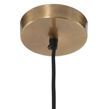 Steinhauer LIGHTING Pendelleuchte, Leuchtmittel nicht inklusive, Pendelleuchte Wohnzimmerlampe Retro Höhenverstellbar Metall bronze