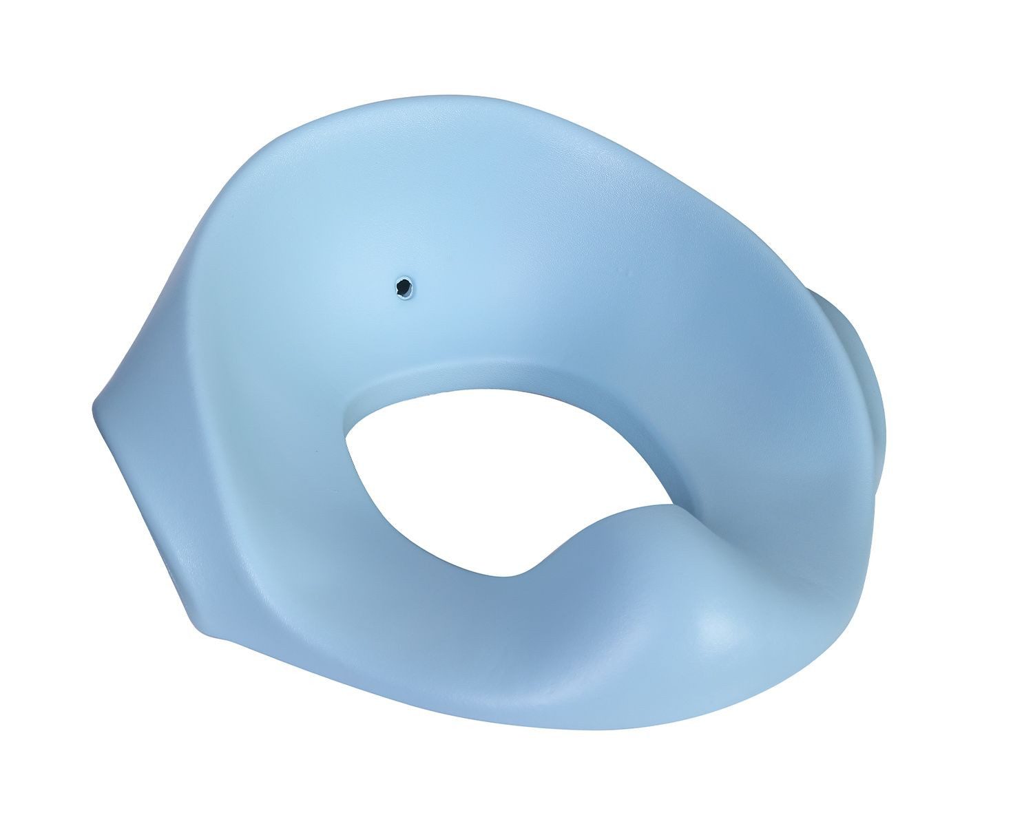Kikkaboo Baby-Toilettensitz Flipper, 12 cm, anatomische Form, Spritzschutz, Seitengriffe, rutschfeste Silikonbasis